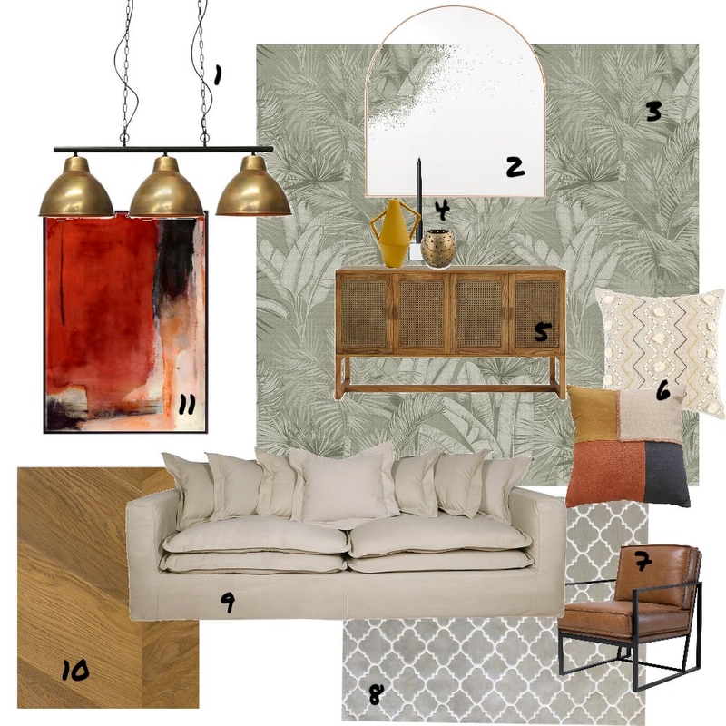 Sample board practice Mood Board by INTERIORS for living on Style Sourcebook