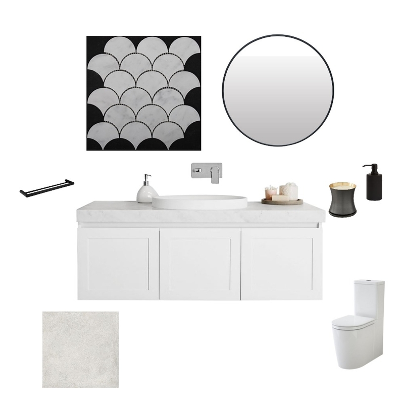 Powder Room Mood Board by addo25 on Style Sourcebook