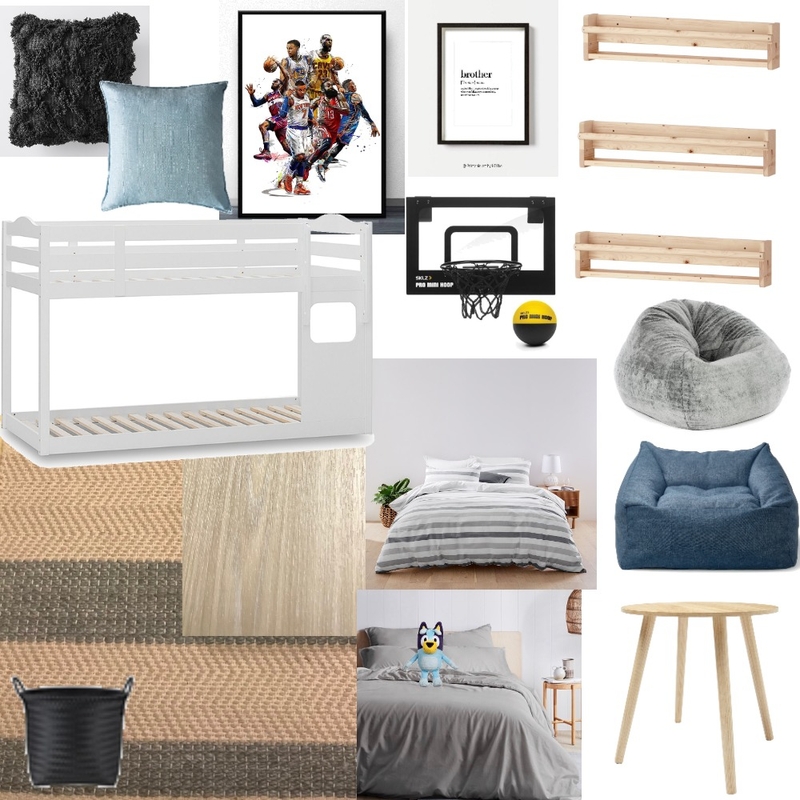 Boys Room Mood Board by KylieJovanou on Style Sourcebook