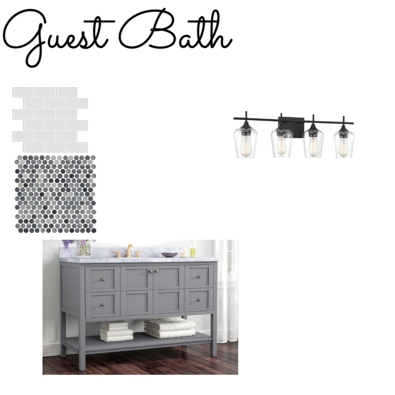 Guest Bath Mood Board by jamie on Style Sourcebook