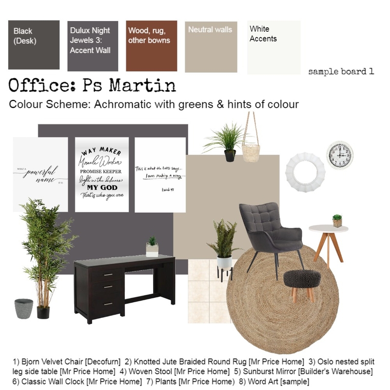 CRC Pastor Martin office sample 1 Mood Board by Zellee Best Interior Design on Style Sourcebook