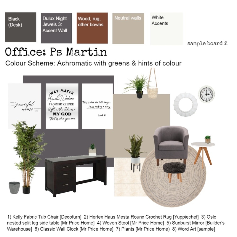 CRC Pastor Martin office sample 2 Mood Board by Zellee Best Interior Design on Style Sourcebook