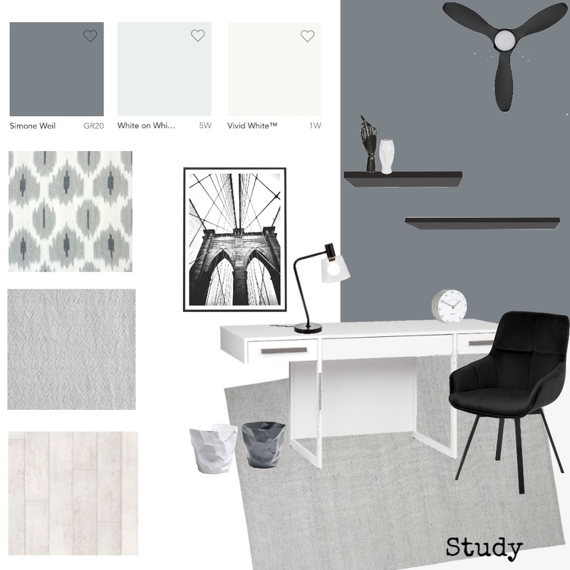 M9 Study Moodboard Mood Board by Measured Interiors on Style Sourcebook