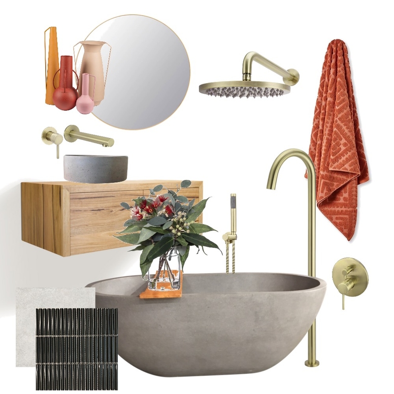 ensuite Mood Board by Flawless Interiors Melbourne on Style Sourcebook