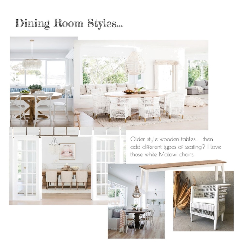 Dining room styles Mood Board by mcleanm2 on Style Sourcebook