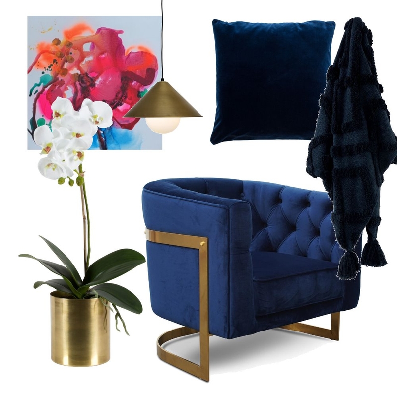 Sunset/navy Mood Board by CourtneyBaird on Style Sourcebook