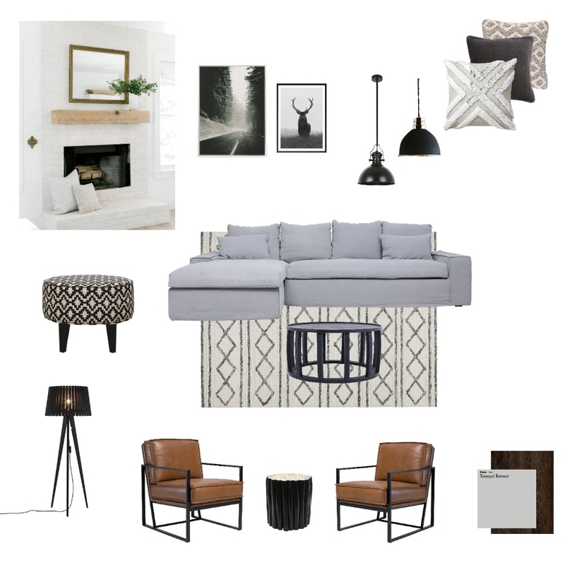 TJDesigns living room Mood Board by TaylaJubber on Style Sourcebook