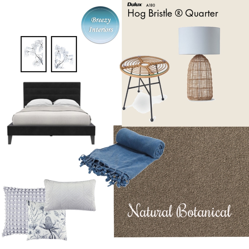 Natural Botanical Mood Board by Breezy Interiors on Style Sourcebook