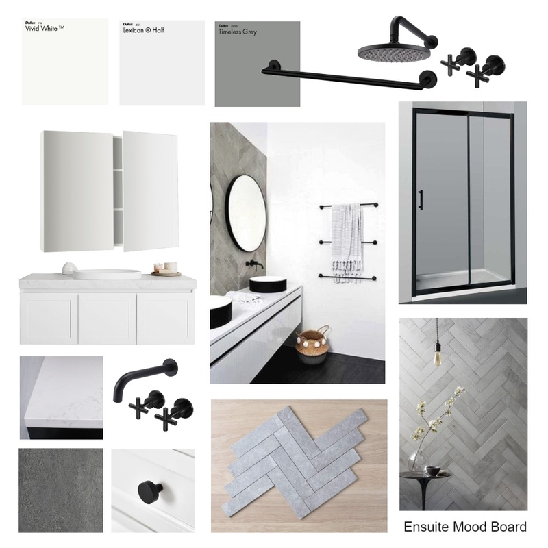 Powell Street Ensuite Mood Board Mood Board by AD Interior Design on Style Sourcebook