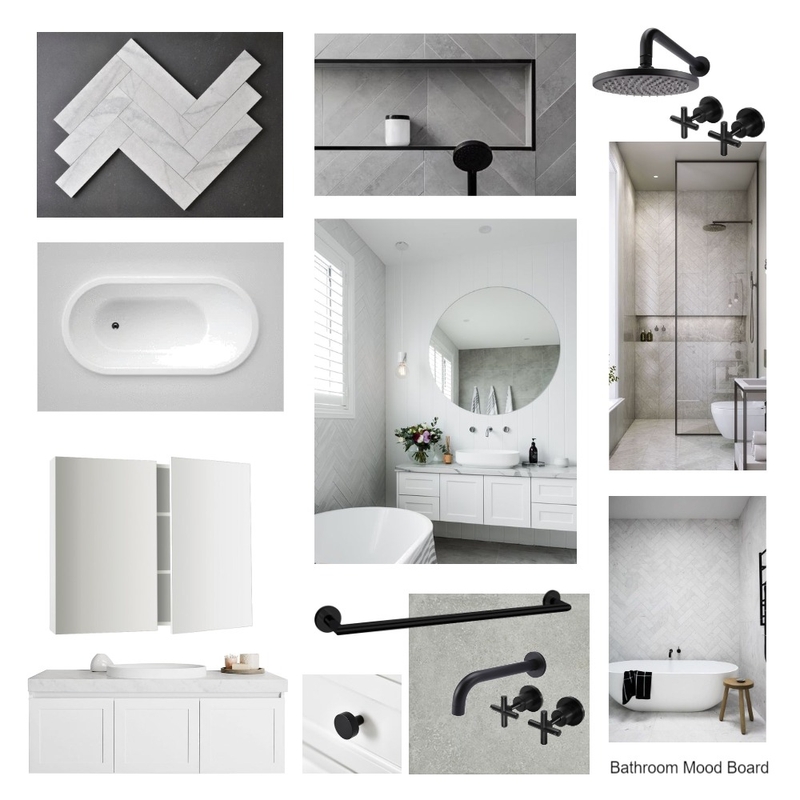 Powell Street Bathroom Mood Board Mood Board by AD Interior Design on Style Sourcebook