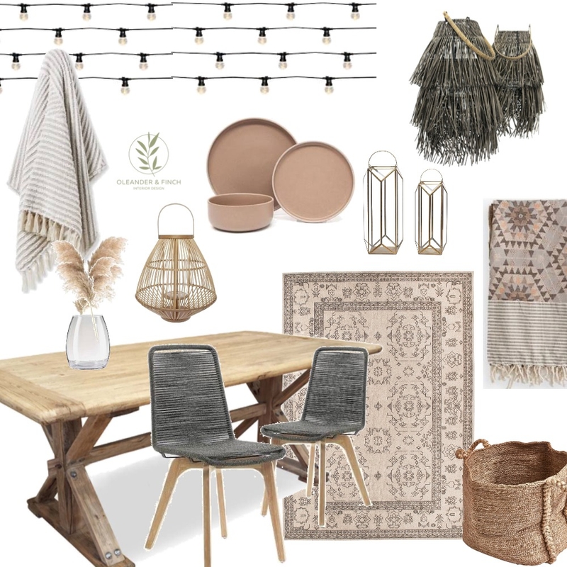 Outdoor garden party Mood Board by Oleander & Finch Interiors on Style Sourcebook