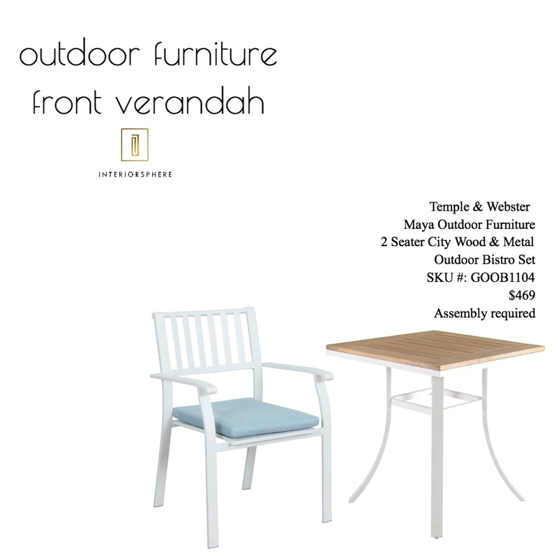 burt st rozelle front veranda furniture Mood Board by jvissaritis on Style Sourcebook