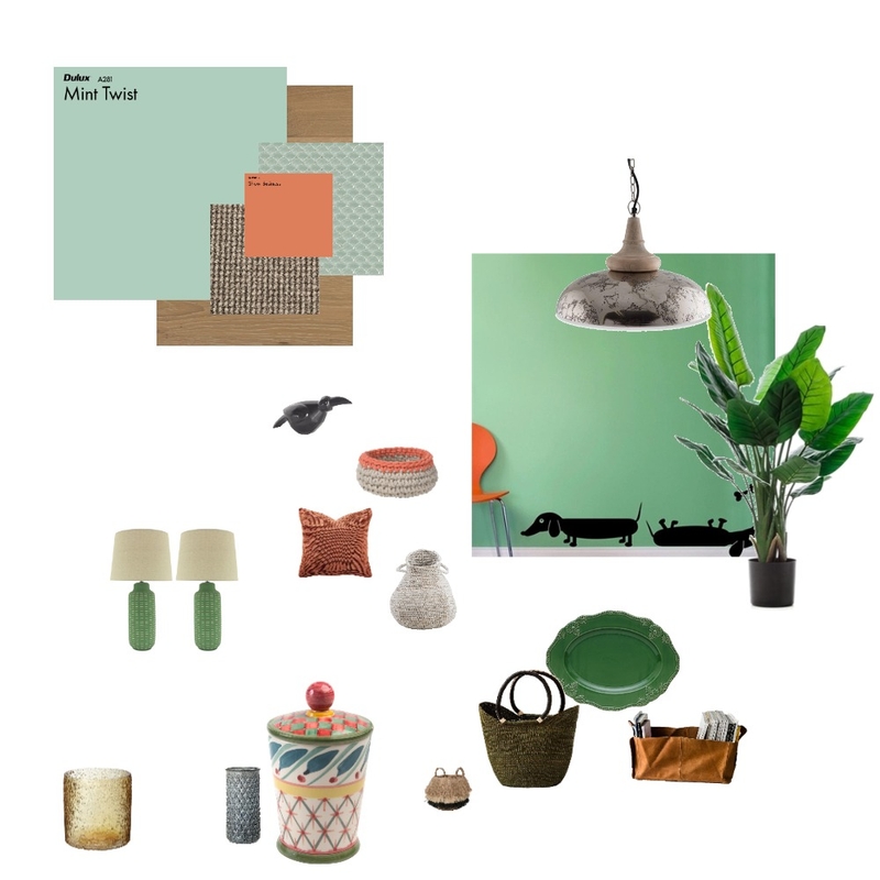 Green with Envy Mood Board by Fiona Barbour on Style Sourcebook