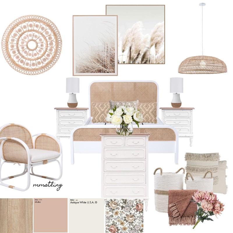 Dream bedroom Mood Board by MM Styling on Style Sourcebook