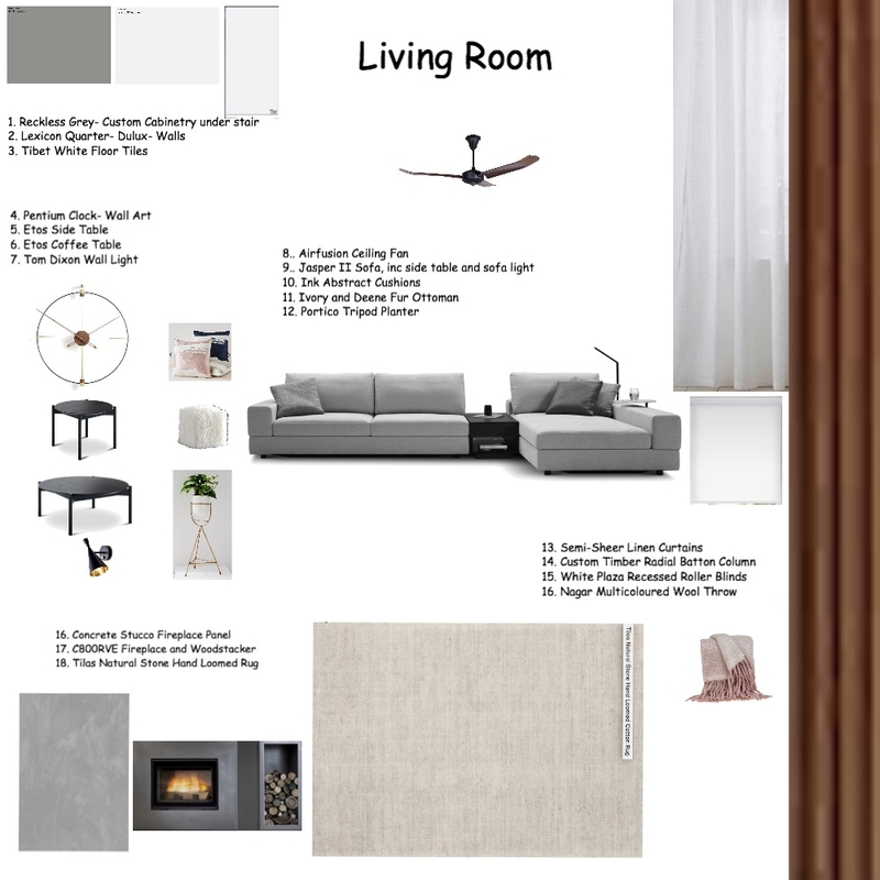 Living Room Mood Board by studio38interiors on Style Sourcebook
