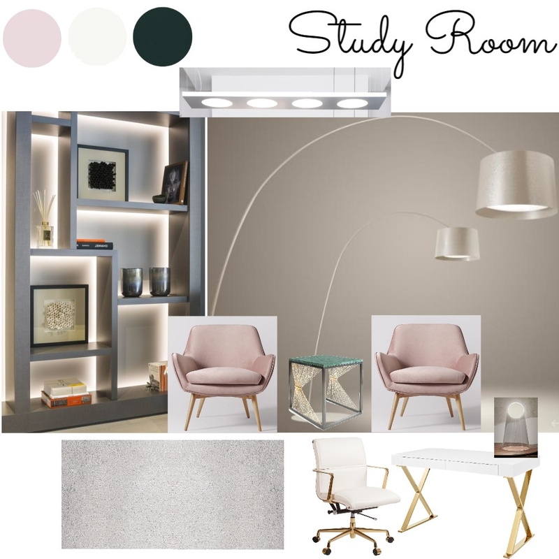 Study Room Mood Board by SM on Style Sourcebook