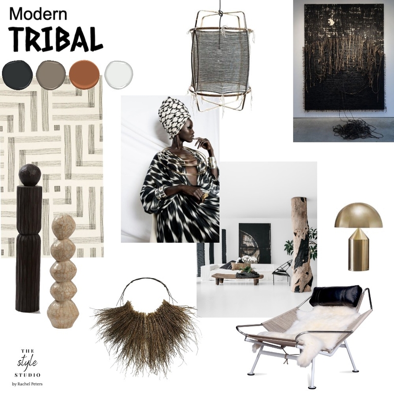 MODERN TRIBAL Mood Board by rm_peters on Style Sourcebook