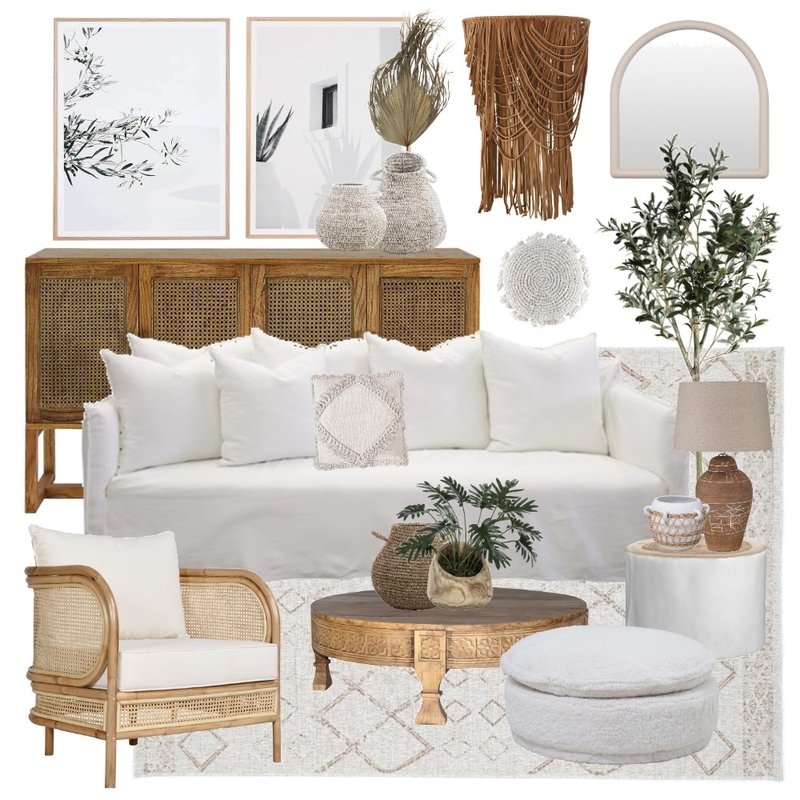 Natural living Mood Board by Thediydecorator on Style Sourcebook