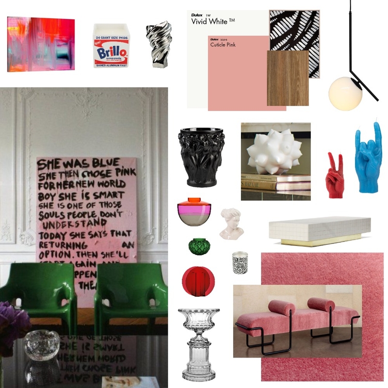 Eclectic Mood Board Mood Board by michellereneephillips on Style Sourcebook