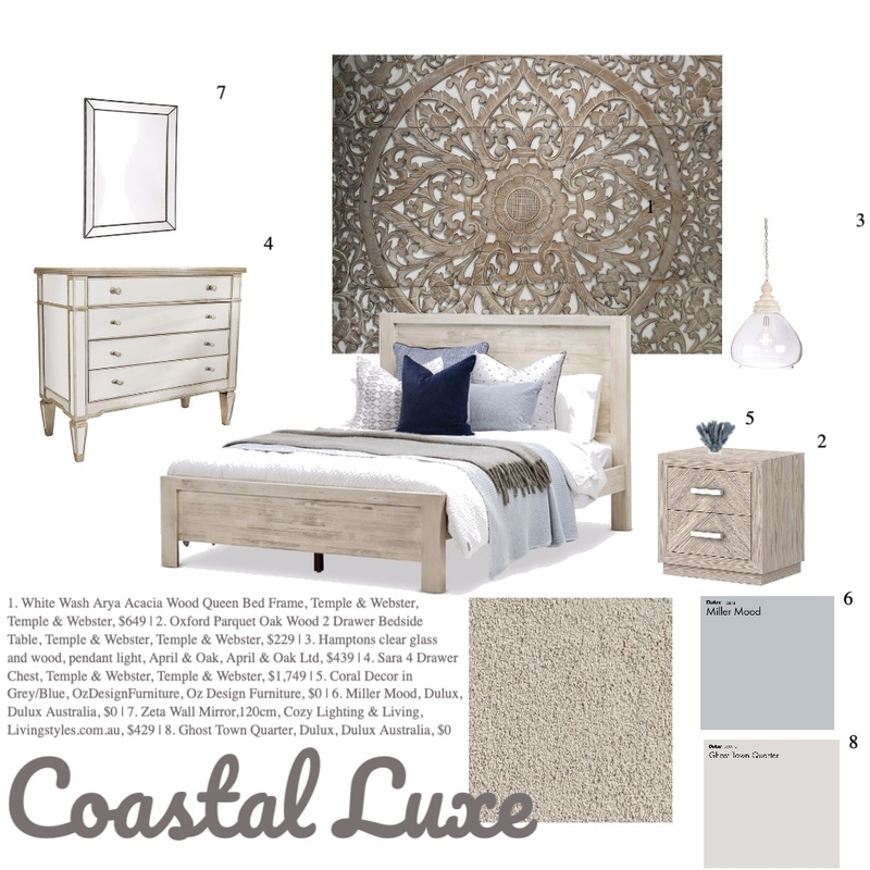 Coastal luxe Mood Board by Ashleekeir on Style Sourcebook