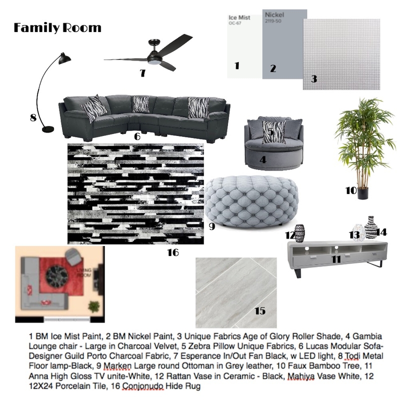 Family Room Mood Board by NancyBurton on Style Sourcebook