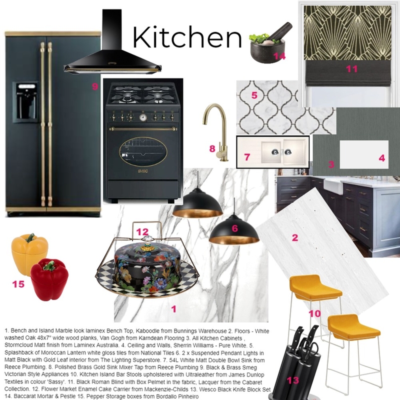 Kitchen module 9 Mood Board by CindyBee on Style Sourcebook
