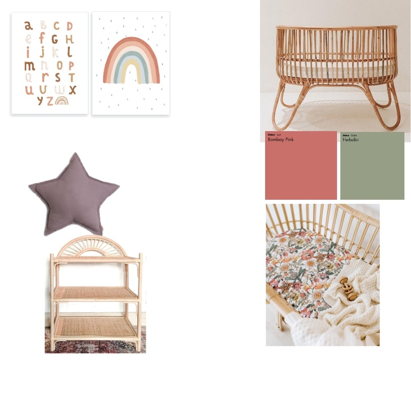 Boho Nursery Mood Board by brooklyndouglass on Style Sourcebook