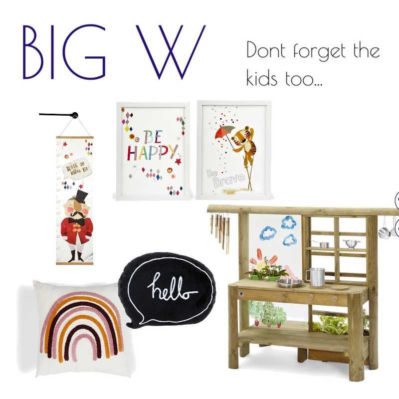 BIG W KIDS Mood Board by Kohesive on Style Sourcebook
