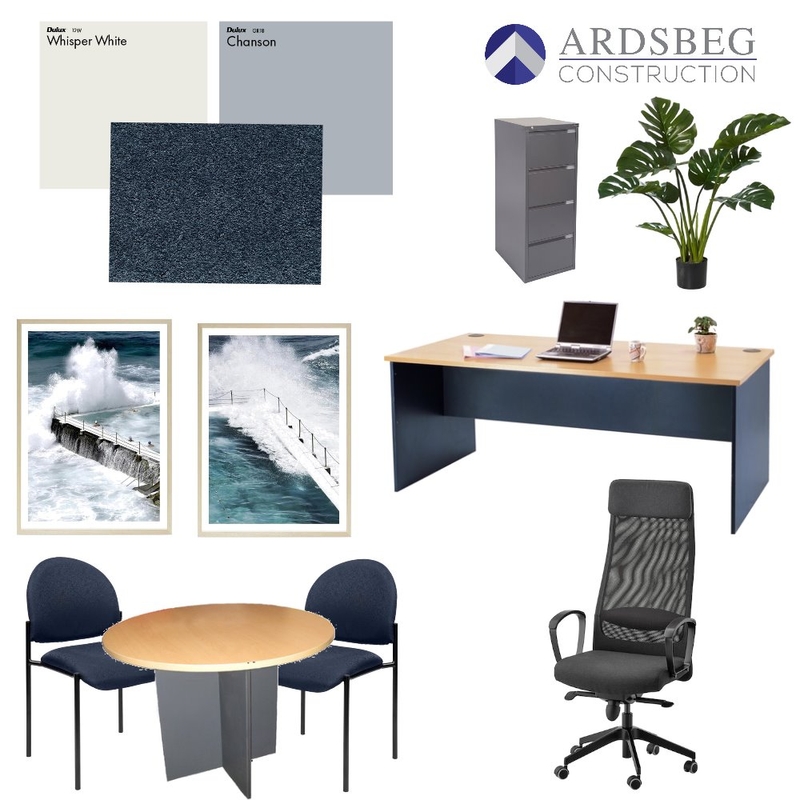 Ardsbeg Office 1 Mood Board by Interior Styling on Style Sourcebook