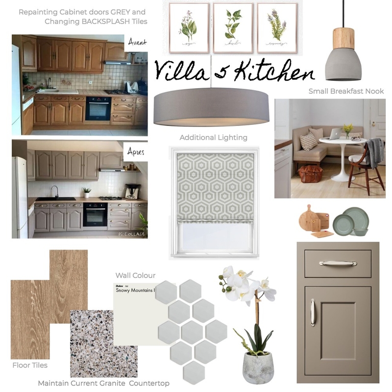 Villa 5 Kitchen Mood Board by Zambe on Style Sourcebook