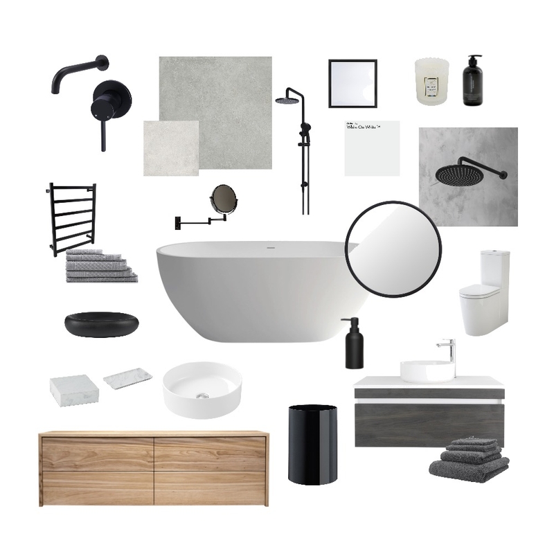 Bathroom Mood Board Mood Board by SplendourandStyle on Style Sourcebook