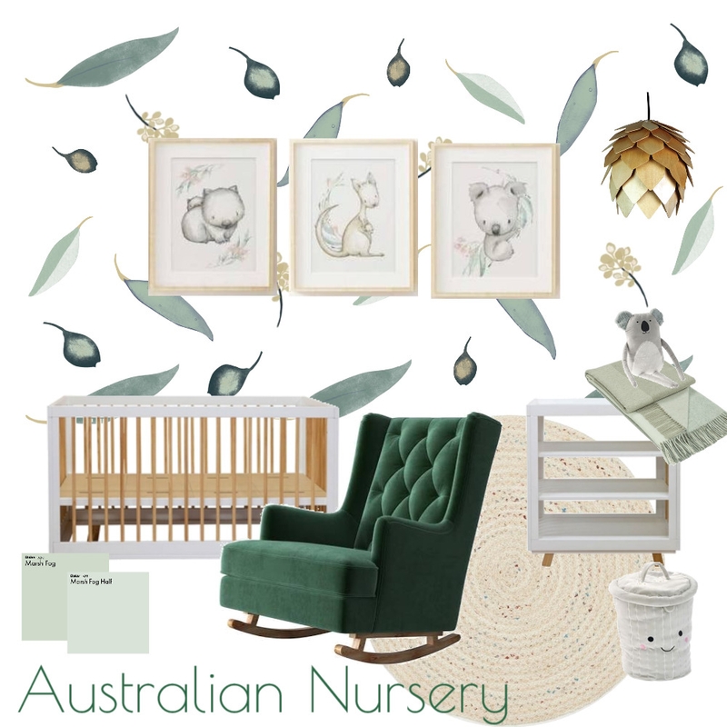 Australian Nursery Mood Board by Kohesive on Style Sourcebook