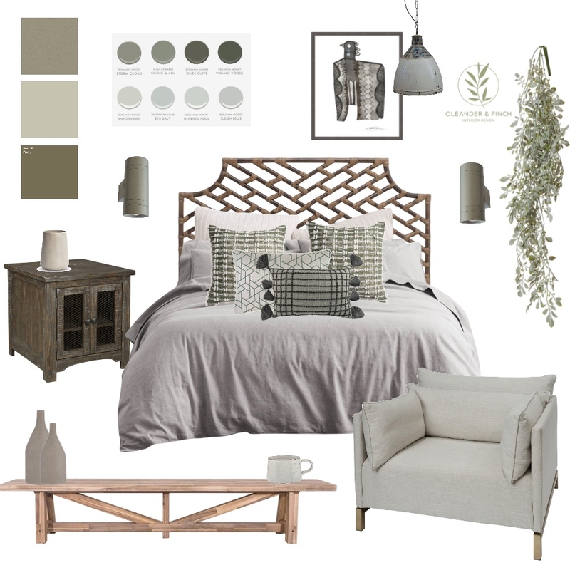 Bedroom goals Mood Board by Oleander & Finch Interiors on Style Sourcebook