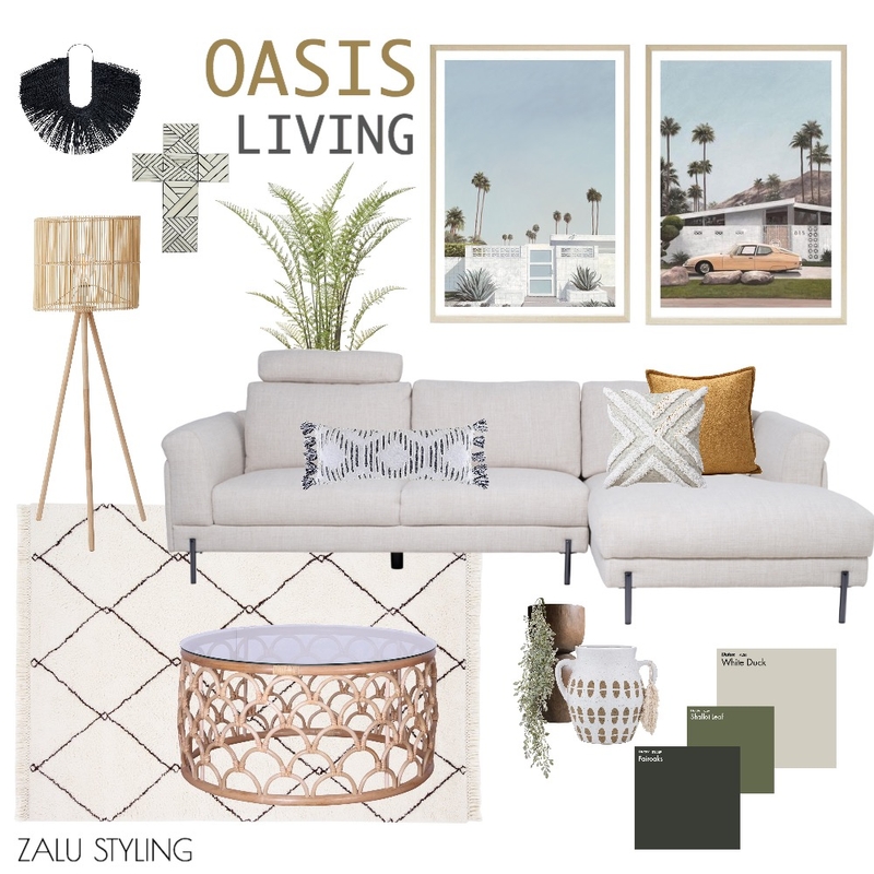 Oasis Living Mood Board by BecStanley on Style Sourcebook