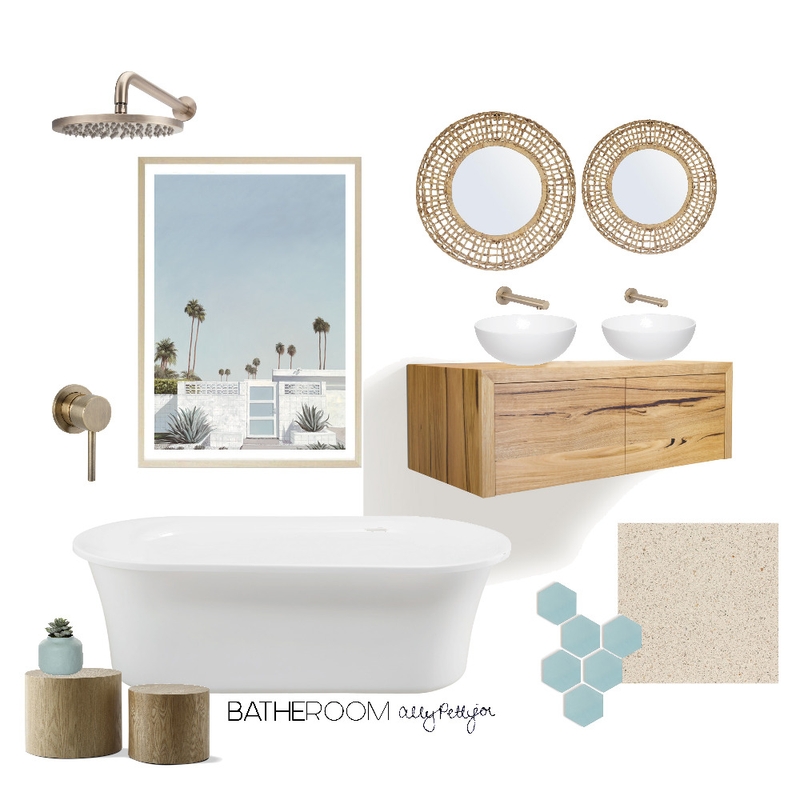 Bohemian coastal bathroom mood board Mood Board by Bathe Room - Bathroom Renovations Adelaide on Style Sourcebook