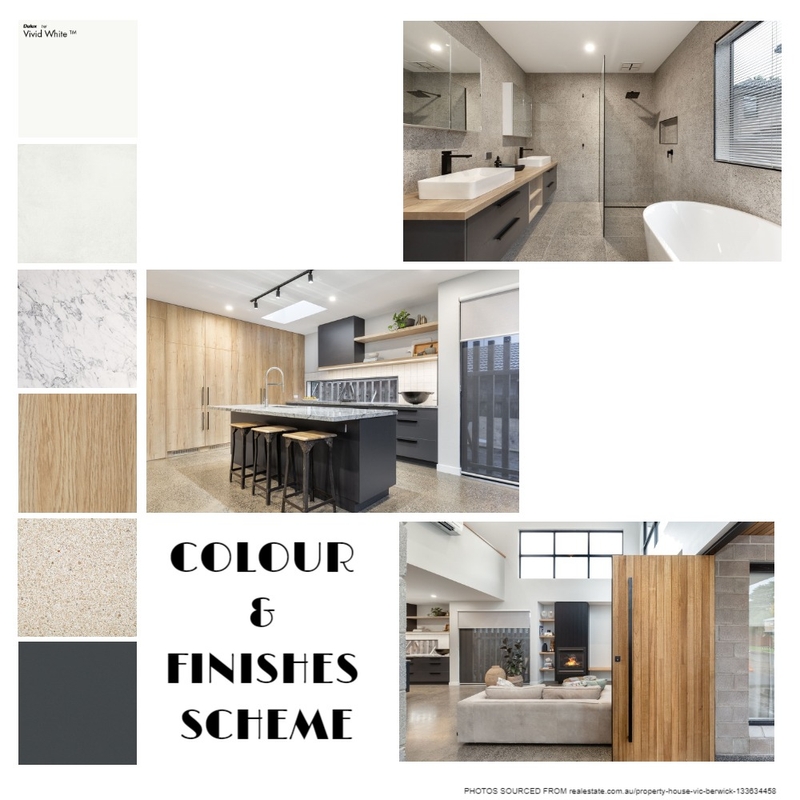 Residential-Paint & Finishes Scheme Mood Board by JacklynSoh on Style Sourcebook