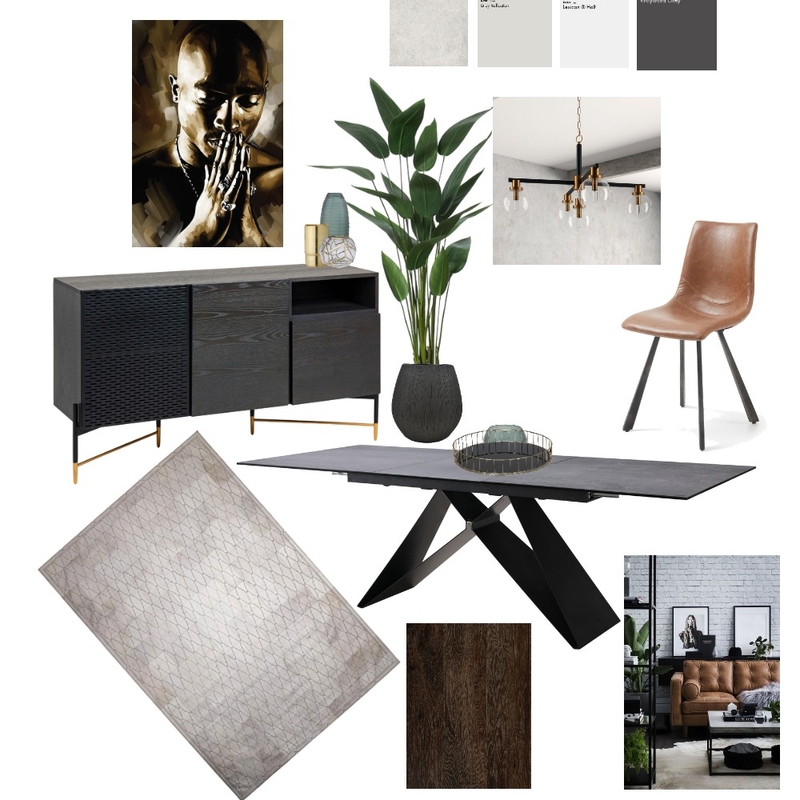 urban chic dining Mood Board by RhiRha on Style Sourcebook