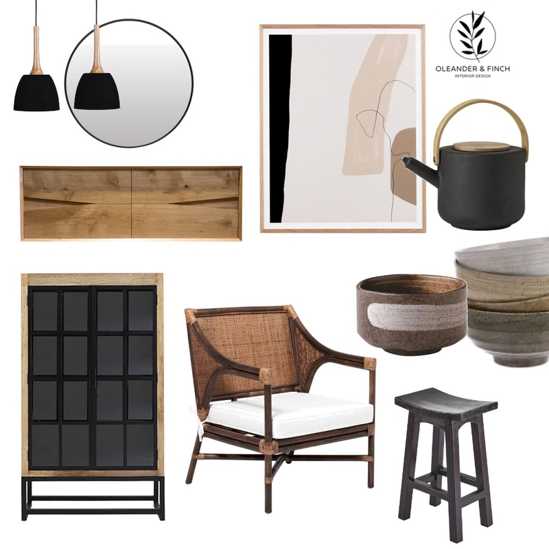 Japandi Mood Board by Oleander & Finch Interiors on Style Sourcebook