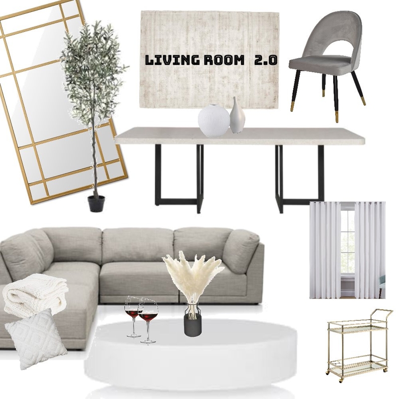 Living Area 2.0 Mood Board by lenlen93 on Style Sourcebook