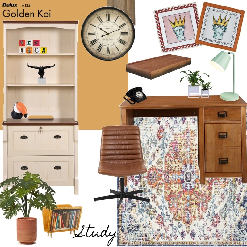 Study Mood Board by Monique Hunter on Style Sourcebook