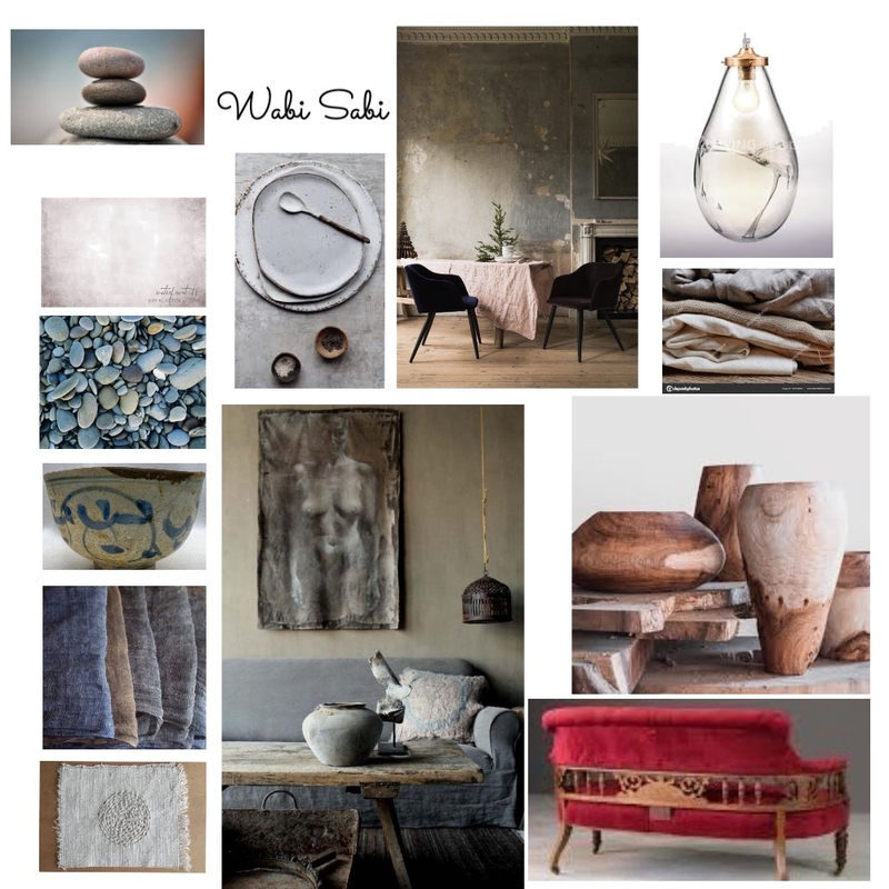 Wabi Sabi Mood Board by JENNYMILLER on Style Sourcebook