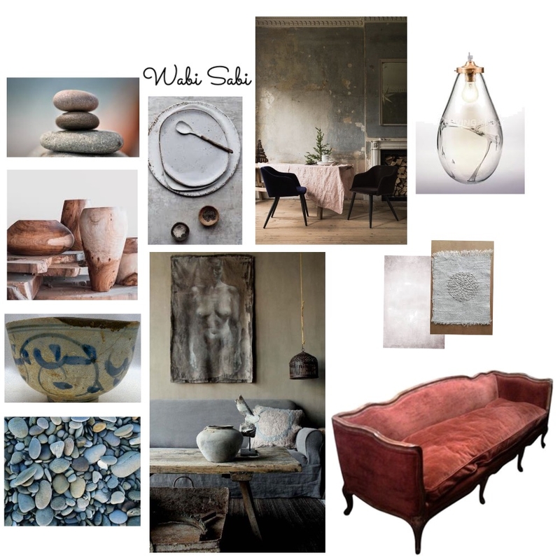 Wabi Sabi Mood Board by JENNYMILLER on Style Sourcebook