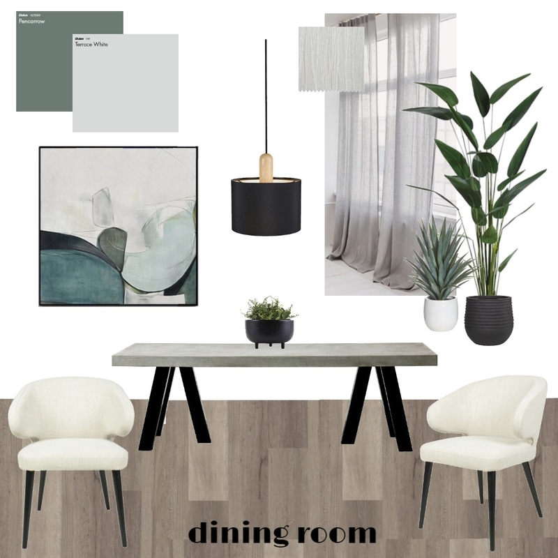 Contemporary Dining Room Mood Board by gchinotto on Style Sourcebook