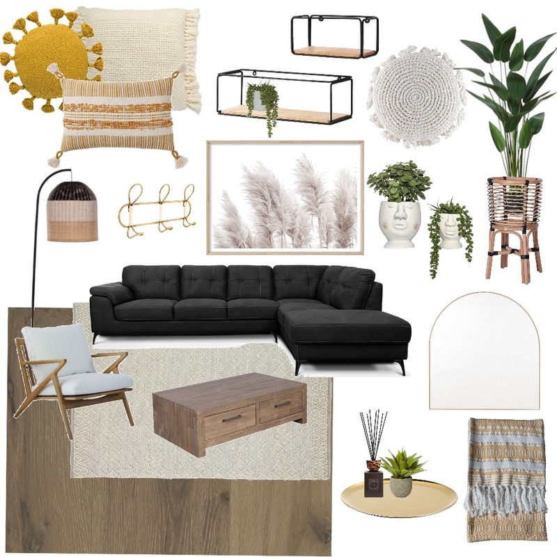 Liv's Loungeroom and Hall Way Interior Design Mood Board by ...