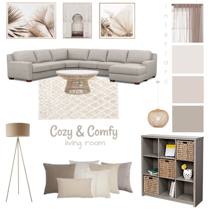 Cozy & Comfy Mood Board by interiarc on Style Sourcebook
