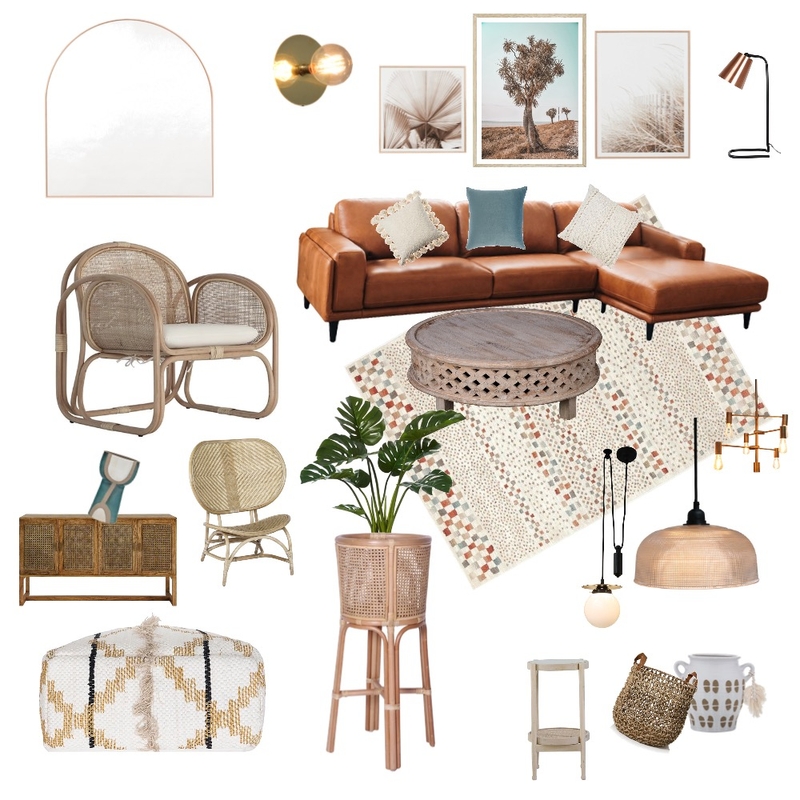 Beach Boho Mood Board by Leisa on Style Sourcebook