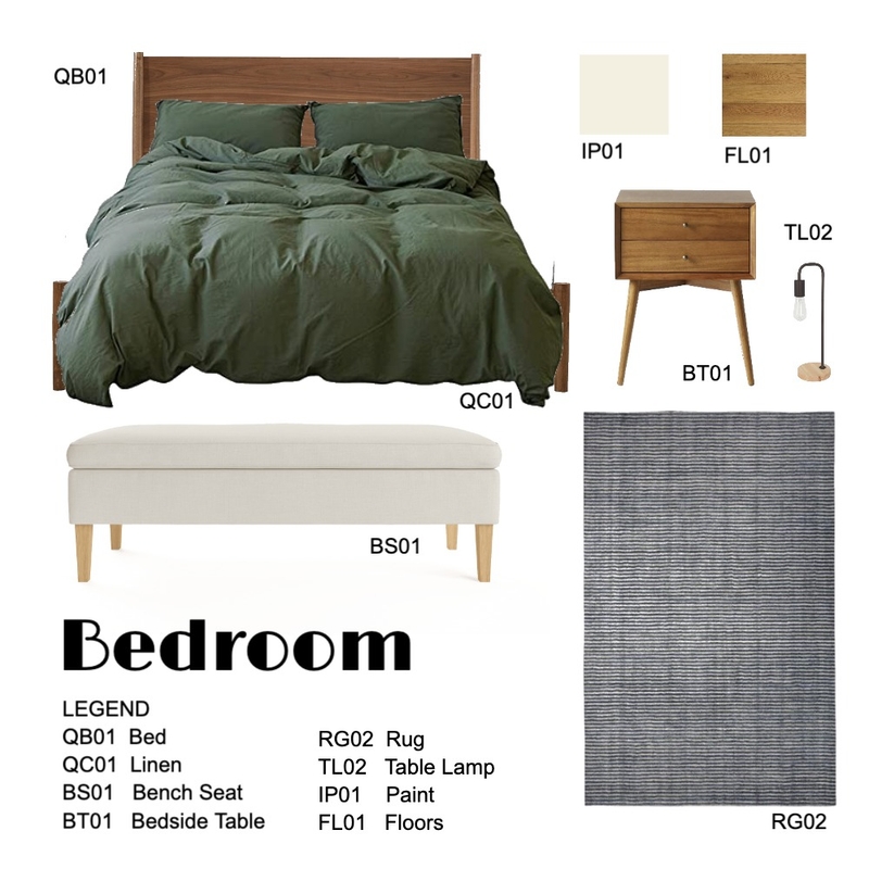 Bedroom Mood Board by Bronte B on Style Sourcebook