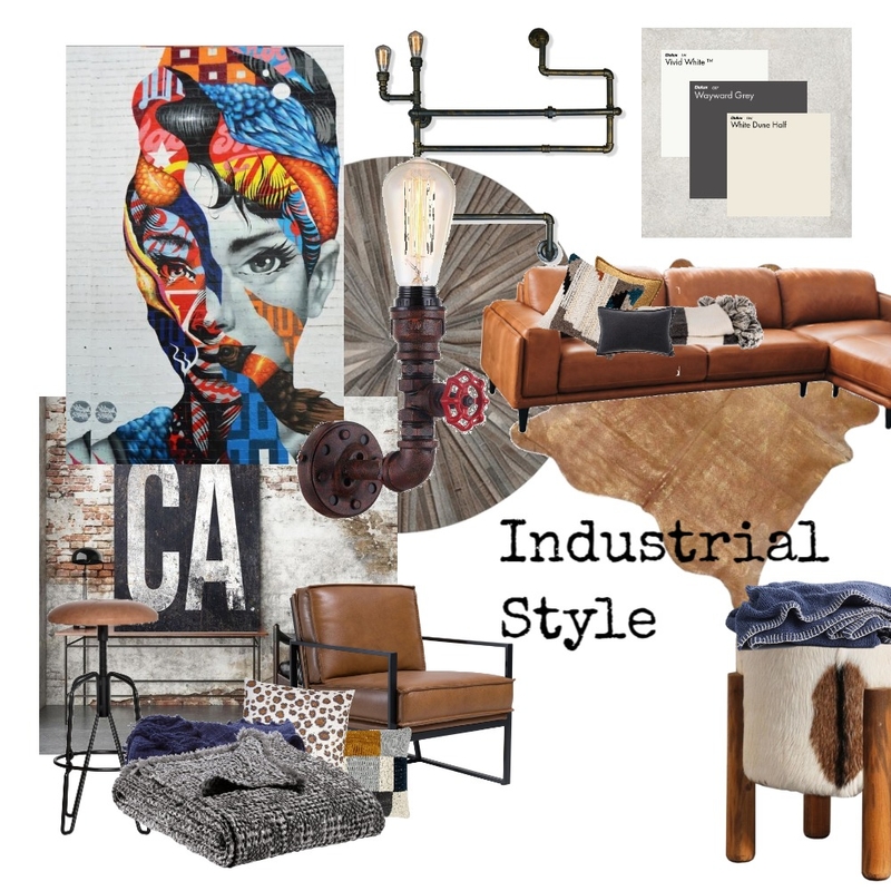 Industrial Mood Board by jo-ellen@northpointechurch.org.au on Style Sourcebook