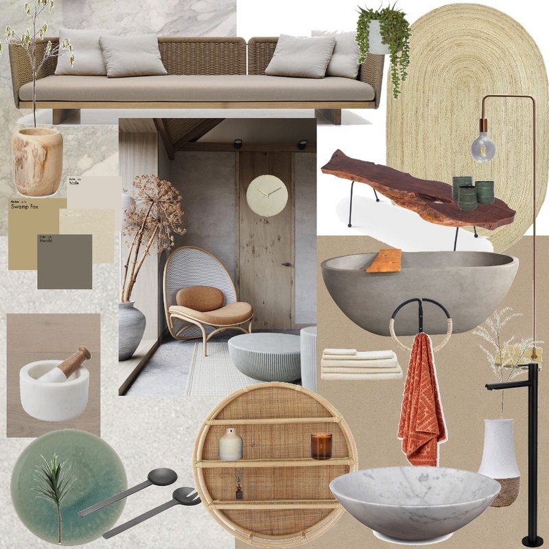 Imperfect Japandi Mood Board by alexyitlay on Style Sourcebook