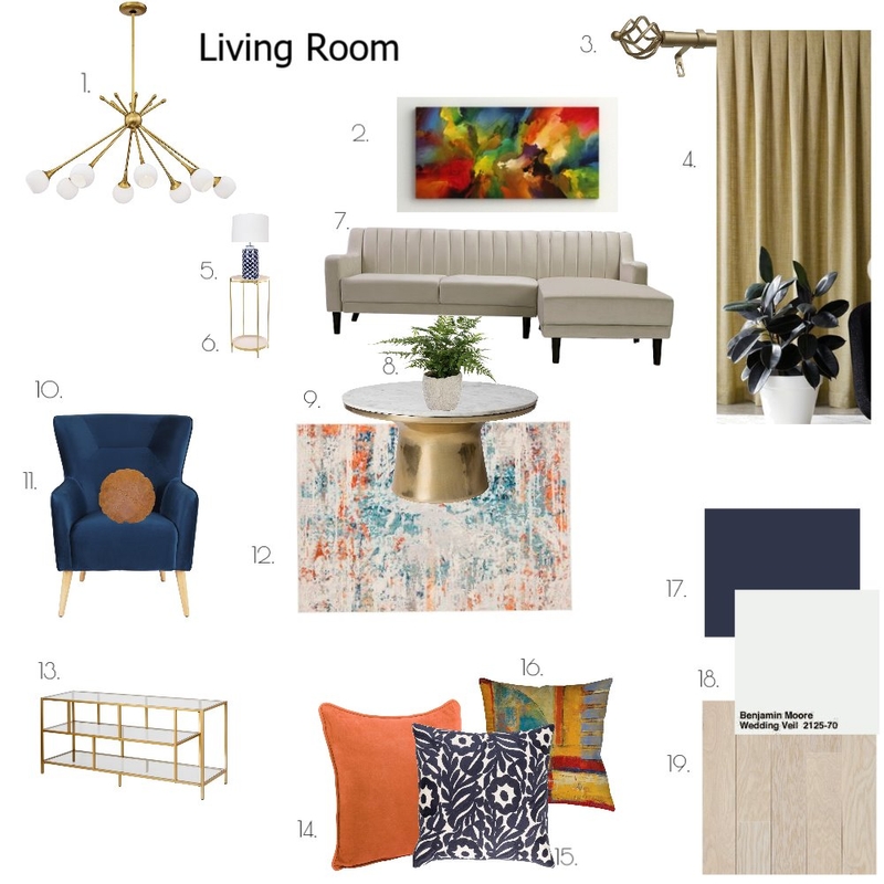 ID MOD 9 Interior Design Mood Board by Anissa